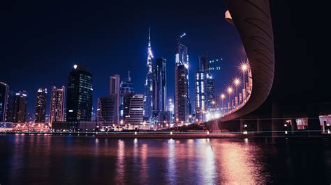 Wallpaper Id 21171 Dubai United Arab Emirates Skyscrapers 4k Free