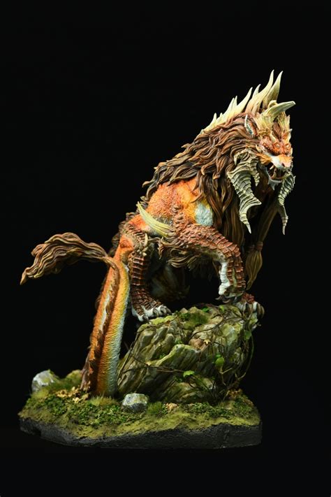 Narasimha Watcher Of The Death By Dustchaser · Puttyandpaint