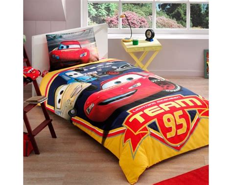 Vintage disney reversible 101 dalmations twin comforter 84 by 62 inches 1990s. Disney Cars Team 95 Single Twin Duvet Quilt Comforter ...