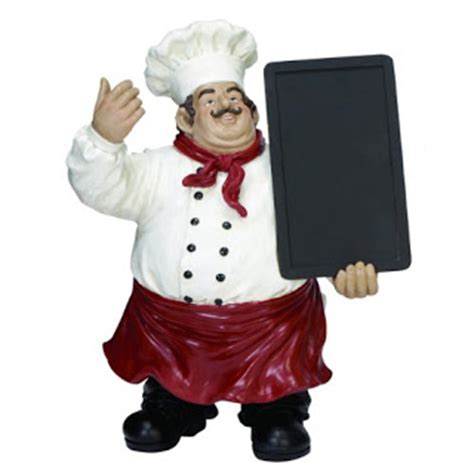 Wine chef 18x30 rectangle kitchen rug, area rug, mat. Total Fab: Fat Chef Statues: a Bit of Bistro Themed ...