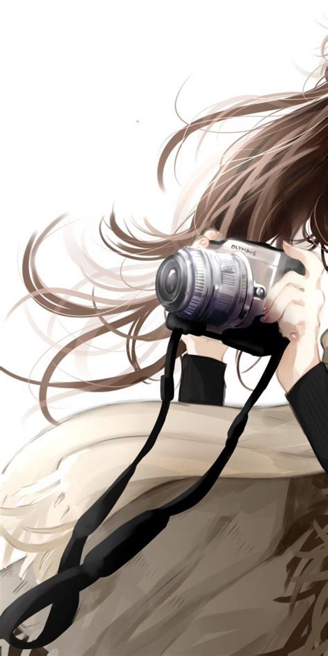 Anime Camera Girl Wallpaper Anime Girl