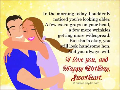 I have tried to make your day full of celebrations and surprises. Birthday Quotes for Husband - Quotes and Sayings