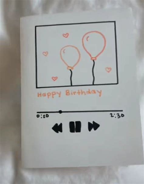 Aesthetic Birthday Card Idea 🥳 Happy Birthday Cards Diy Best Friend