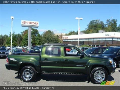 Spruce Green Mica 2012 Toyota Tacoma V6 Trd Sport Double Cab 4x4