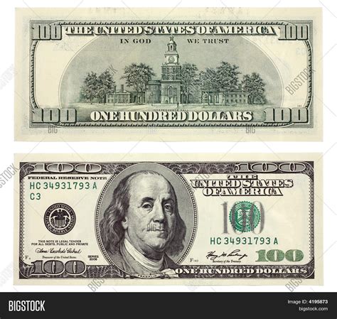 Hundred Dollar Bill Image And Photo Bigstock