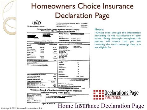 Renters Insurance Declaration Page State Farm
