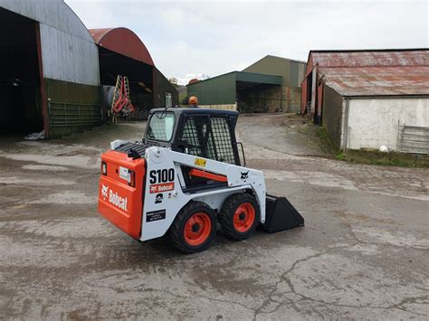 Bobcat S100 Skid Steer Out For Delivery Adare Machinery