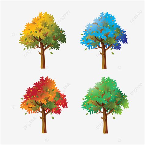 Realistic Christmas Tree Vector Hd Images Realistic Style Trees