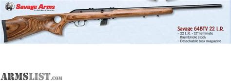 Armslist For Sale Reduced Nib Savage Model 64 Btv 22 Lr Semi