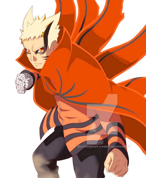 Naruto Baryon Mode By Sasutoxi7ii On Deviantart