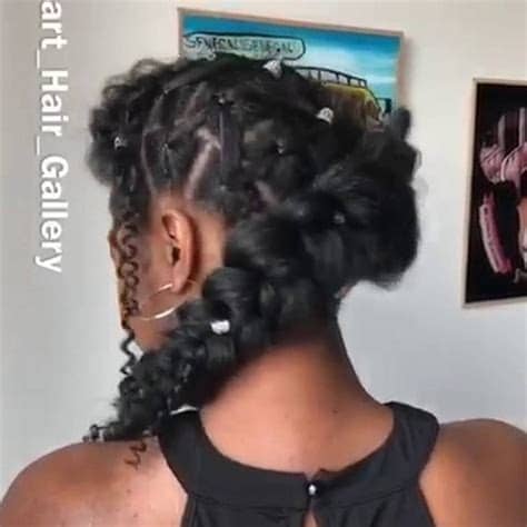 One of the braid styles that really stays in well intact throughout the day is the half up dutch fishtail braid. TressArt African Hair Braiding - Hair Salon in Concord