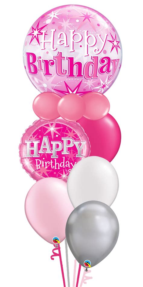 Happy Birthday Pink Balloon Set Zorg Voor Party Online Feestartikelen