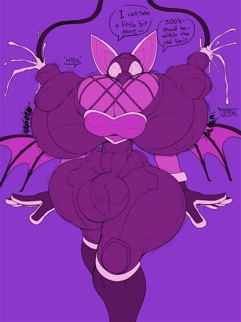 Rule 34 Anthro Bat Bat Wings Big Ass Big Breasts Bodysuit Breast