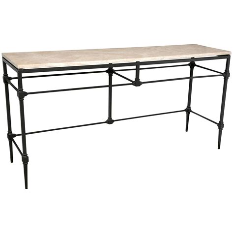 Wrought Iron Consolesofa Table For Sale At 1stdibs