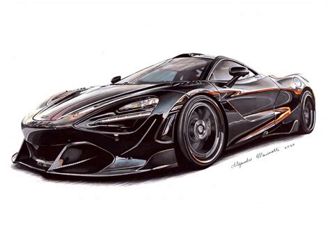 Mclaren 720s Am Car Design Draw To Drive Cool Car Drawings Realistic Drawings Gorilla