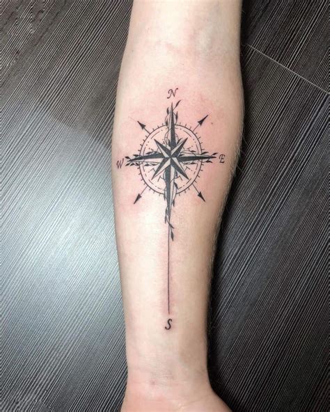 Awesome Compass Tattoo Ideas And Compass Tattoo Designs Pictures My