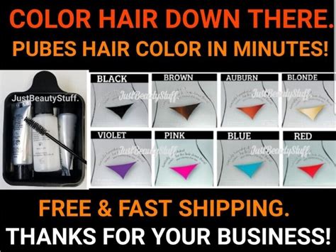 Pink Herbal Pubes Hair Dye Cream Dye Gray Pubes Hair Or Change Pubes