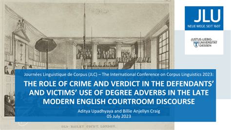 Pdf The Role Of Crime And Verdict In The Defendants And Victims Use Of Degree Adverbs In The