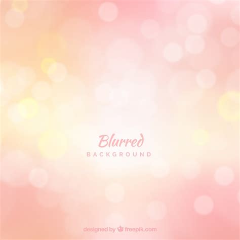 Premium Vector Abstract Pink Background With Bokeh Effect