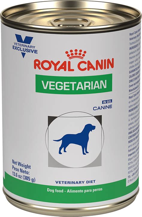 Royal canin is the world's leading scientific veterinary and behavioral experts devoting their time to understanding the needs of cats and dogs. Royal Canin Veterinary Diet Vegetarian Canned Dog Food, 13 ...