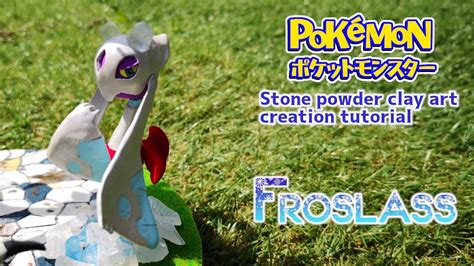 Pokemon Clay Art Snow Land Pokémon Froslass Creation Tutorial Youtube