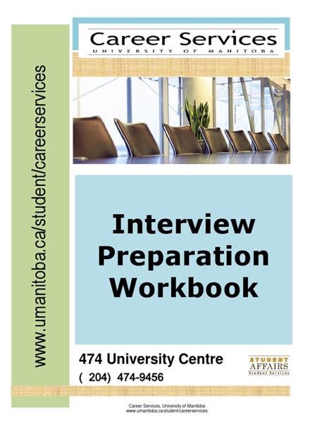 Interview Preparation Workbookpdf Interview Employment