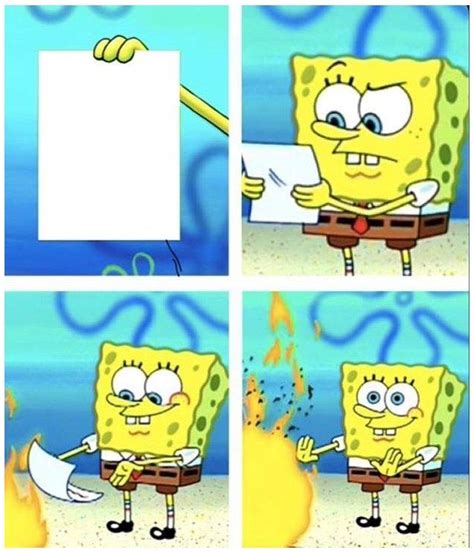Template Empty Meme Formats Blank Memes Templates Spongebob Empty
