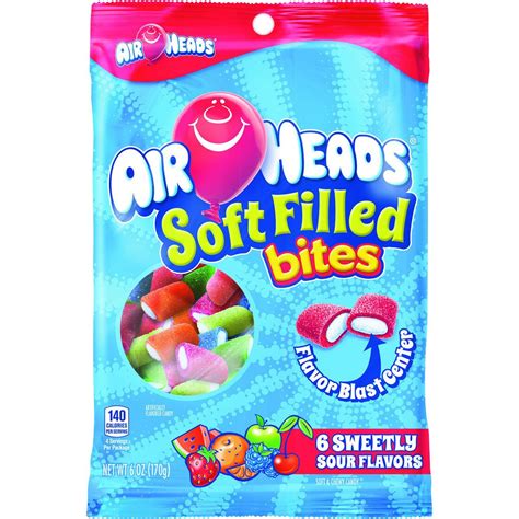 Airheads Soft Filled Bites Peg Bag 170g Bestsweets