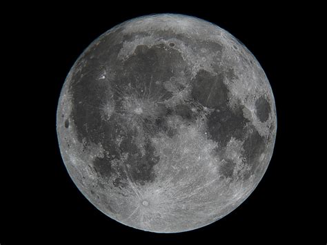 Tonights Full Beaver Moon Rastrophotography