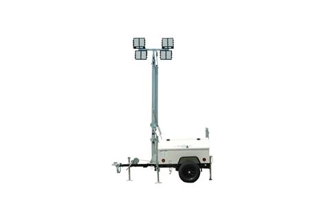 1200 Watt Telescoping Self Contained Towable Led Light Tower Released