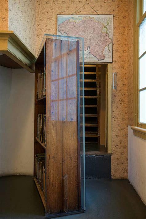 Anne Frank Secret Annex Bookcase