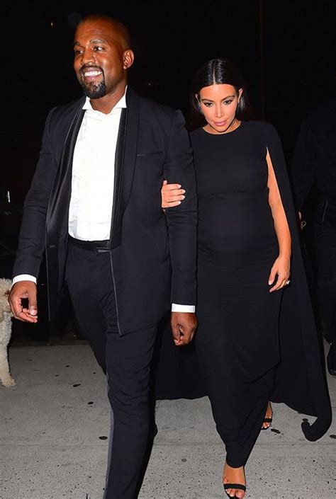 Kanye And Kim All Dressed Up For Steve Stoutes Wedding Little North