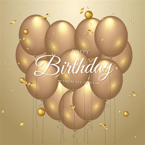 Happy Birthday Celebration Typography Design For Greeting Card 690893