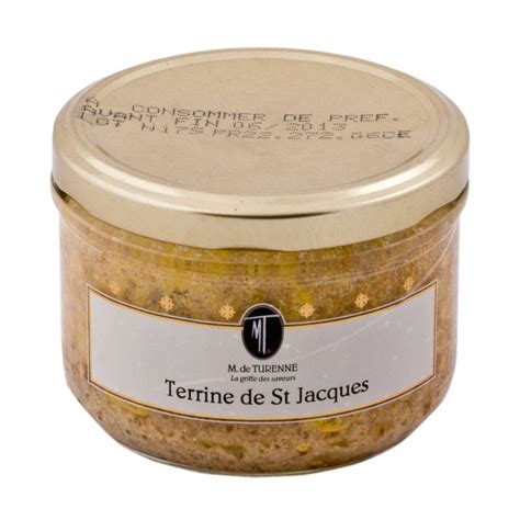Ajouter les échalotes hachées puis flamber au cognac. M.Turenne* Terrine St Jacques 200g - Culinaris UK Ltd.
