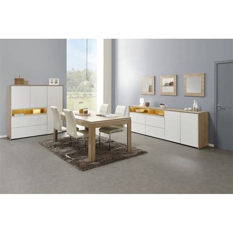 Salle A Manger Complete Blanche Moderne - Atout Mobilier avec But Salle