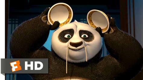 Kung Fu Panda 2008 Impersonations At Dinner Scene 510