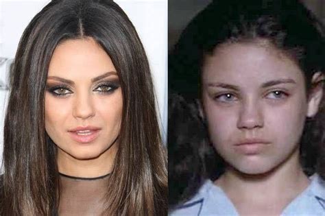 Aged 15 Mila Kunis Played A Young Angelina Jolie In The Film Gia And