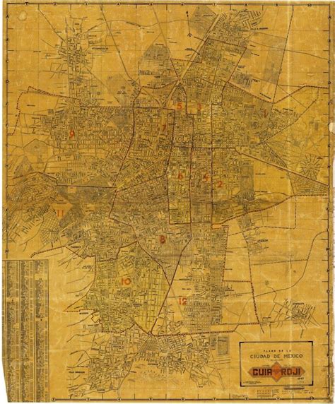 La Evolución Del Mapa De La Ciudad De México Geografía Infinita