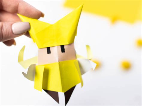 Origami Figuren Aus Paper Mario The Origami King