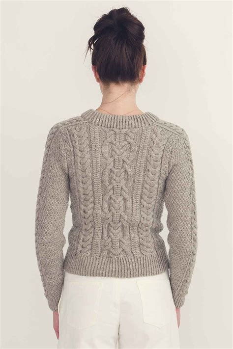 Look At Those Cables Learn More About The Eira Pullover From Knitwear