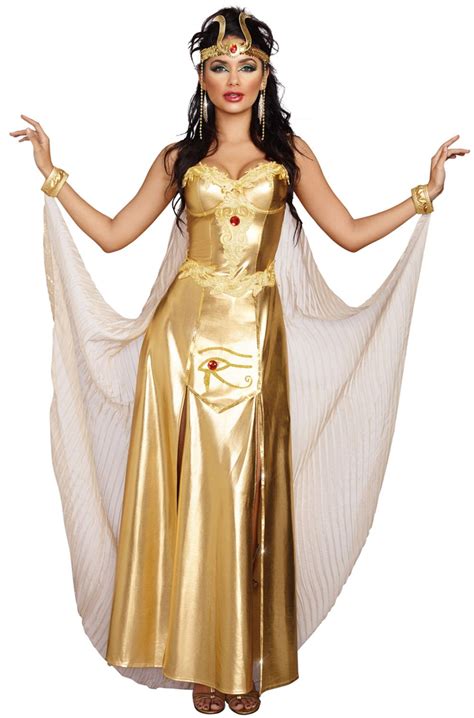 Goddess Of Egypt Adult Costume Cleopatra Halloween Costumes Costume
