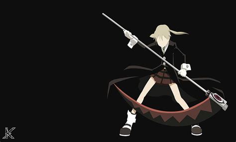 Free Download Hd Wallpaper Anime Soul Eater Maka Albarn Black