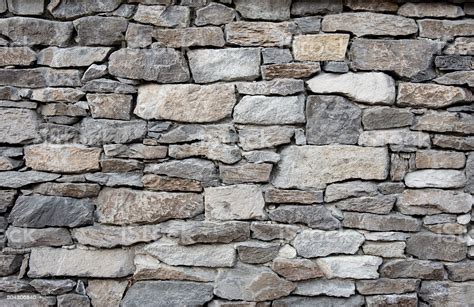 Grey Stone Masonry Wall Siding Stock Photo Download