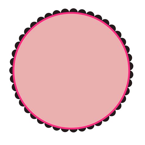 Pink Round Frame Png Free Download Png All Png All