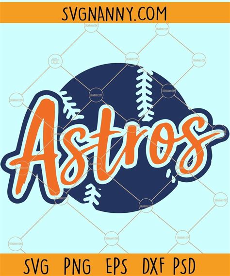 Houston Astros Mlb Baseball Team Logo Svg Eps Dxf Png