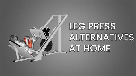 5 Best Leg Press Alternatives At Home With Pictures Inspire Us