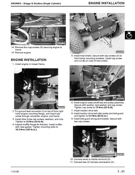 John Deere S2546 Scott Lawn Tractor Technical Manual Tm1776 Pdf File