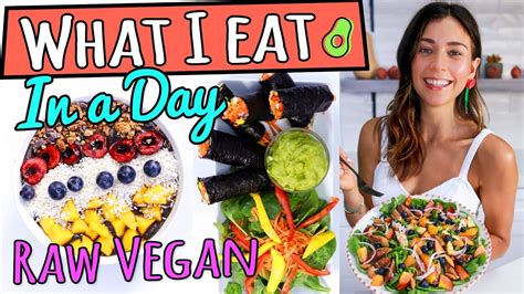 Daily Meal Plan Raw Vegan Diet Health Blog