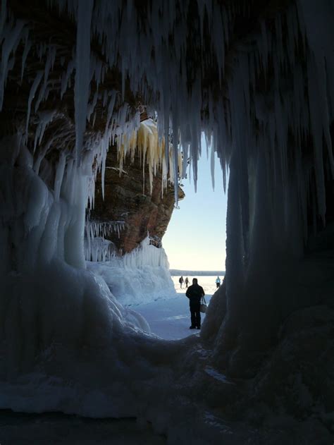 The Ice Caves Of Apostle Islands National Lakeshore Lake