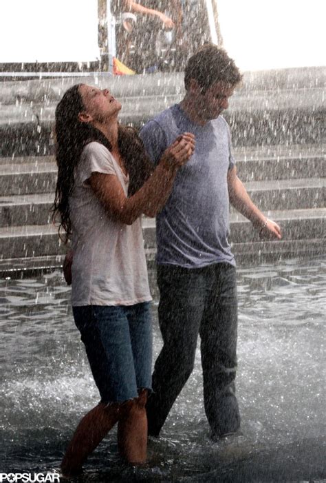 Katie Holmes And Luke Kirby Get Wet In NYC Fountain POPSUGAR Celebrity